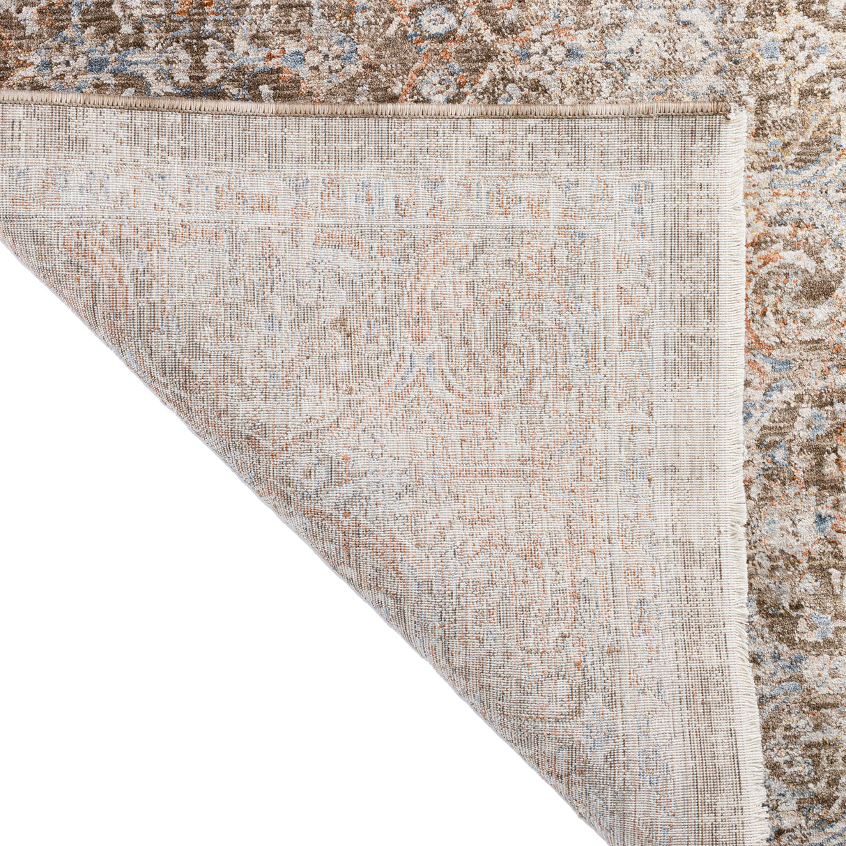 Dalyn Vienna VI7 Machine Made Traditional Brown Rug
