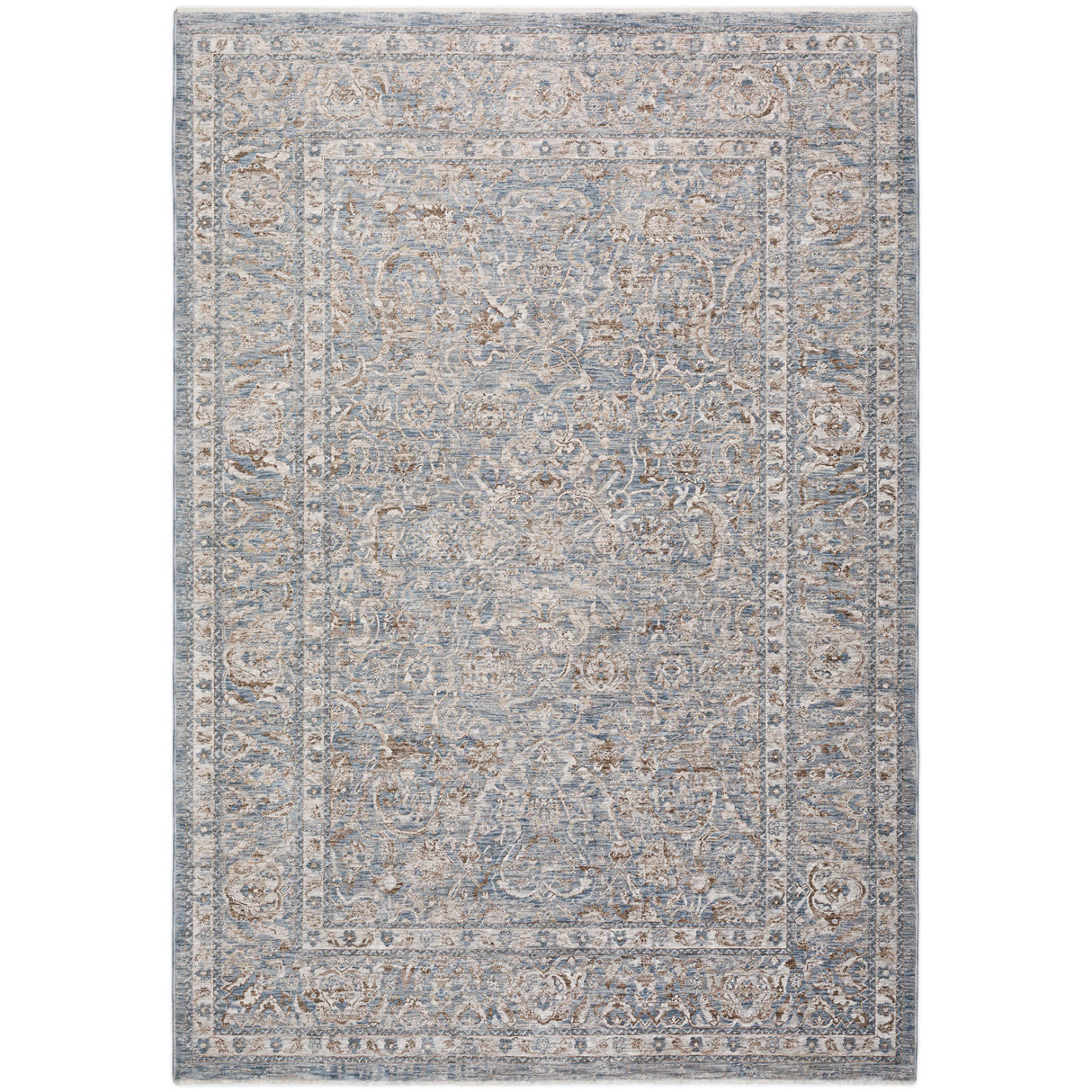 Dalyn Vienna VI8 Machine Made Traditional Blue Rug