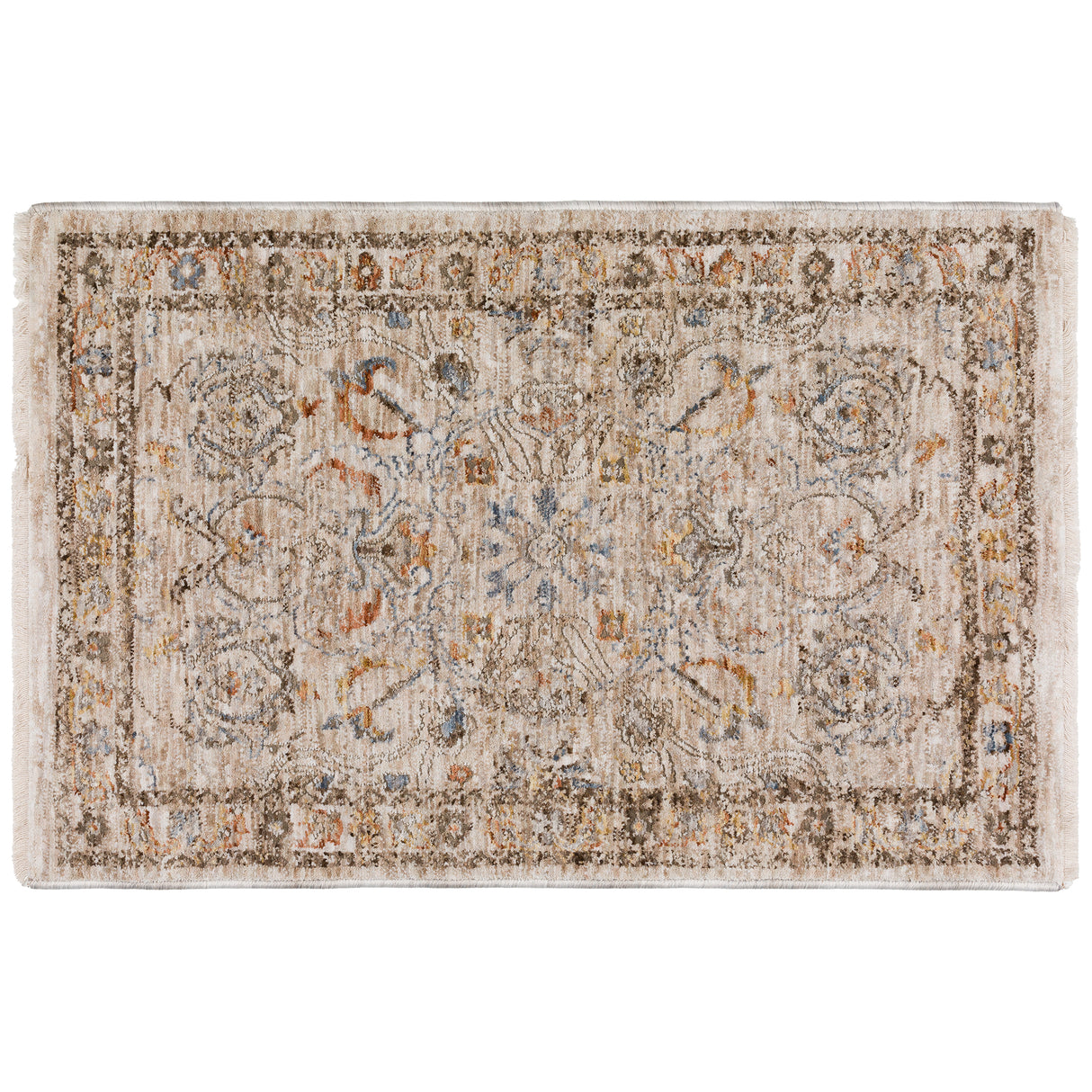 Dalyn Vienna VI8 Machine Made Traditional Ivory Rug