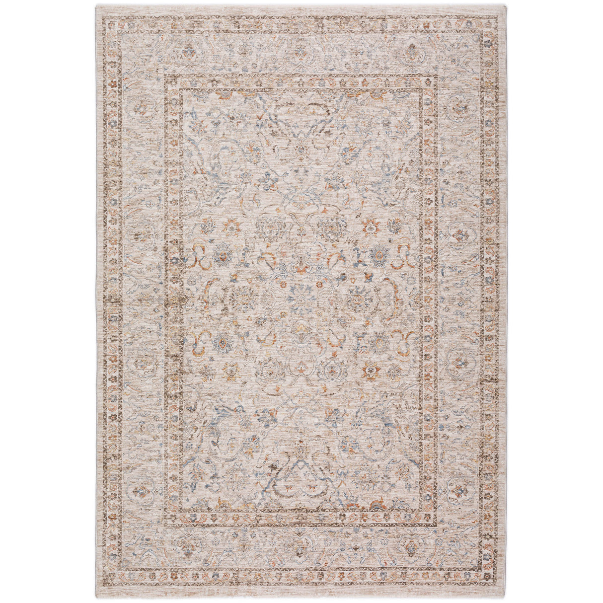 Dalyn Vienna VI8 Machine Made Traditional Ivory Rug