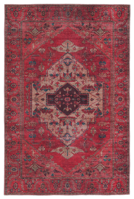 Jaipur Vindage VIN01 Red Powerloomed Rug