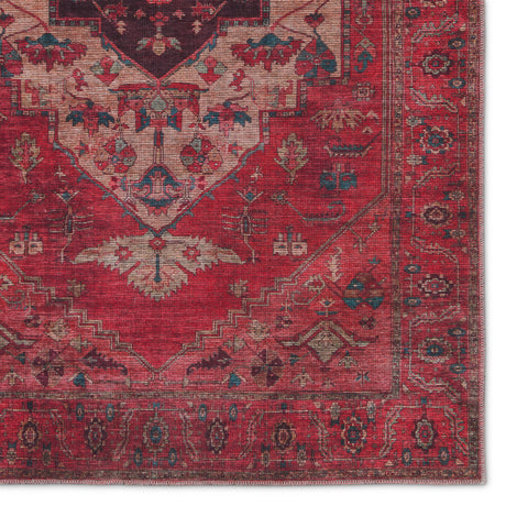 Jaipur Vindage VIN01 Red Powerloomed Rug