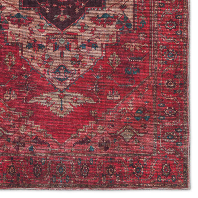 Jaipur Vindage VIN01 Red Powerloomed Rug