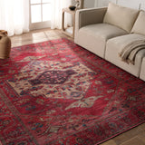 Jaipur Vindage VIN01 Red Powerloomed Rug