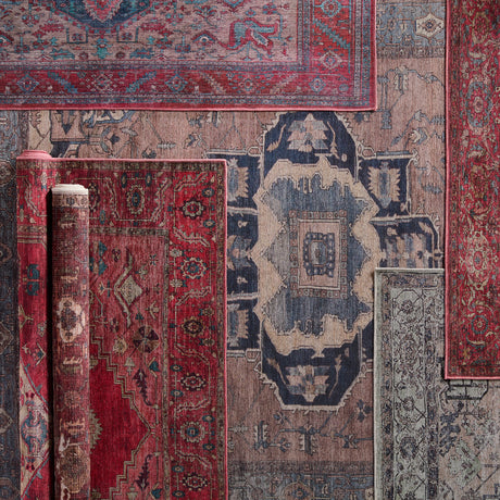 Jaipur Vindage VIN01 Red Powerloomed Rug