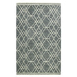 Amer Vista Neutral Geometric Hand-Hooked Gray Area Rug