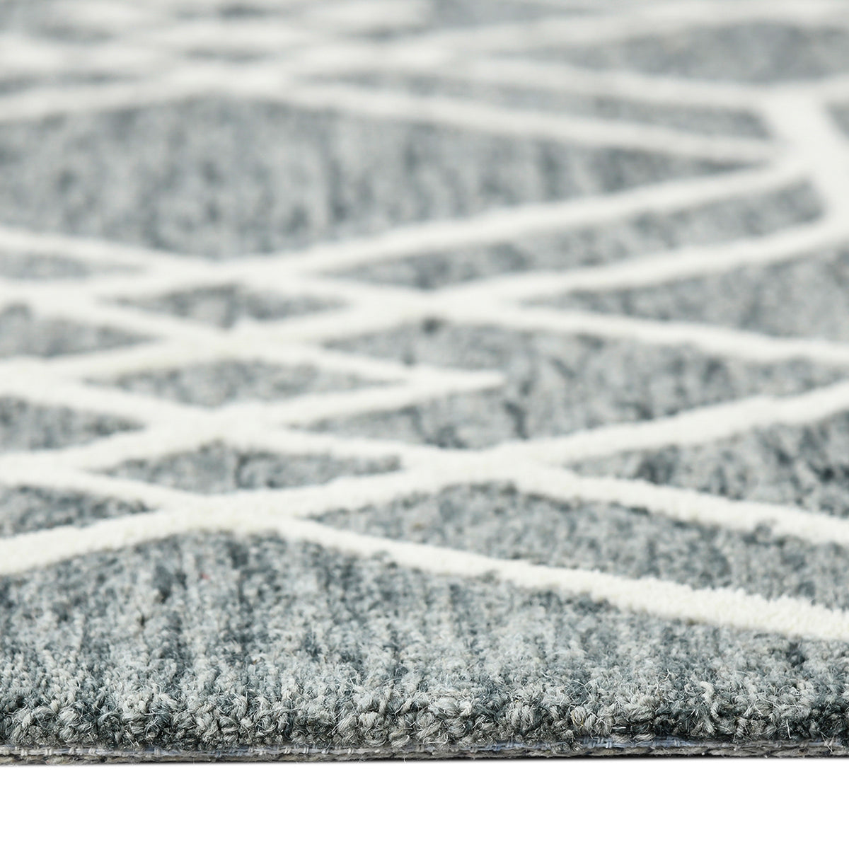 Amer Vista VIS-1 Gray area rug - profile view