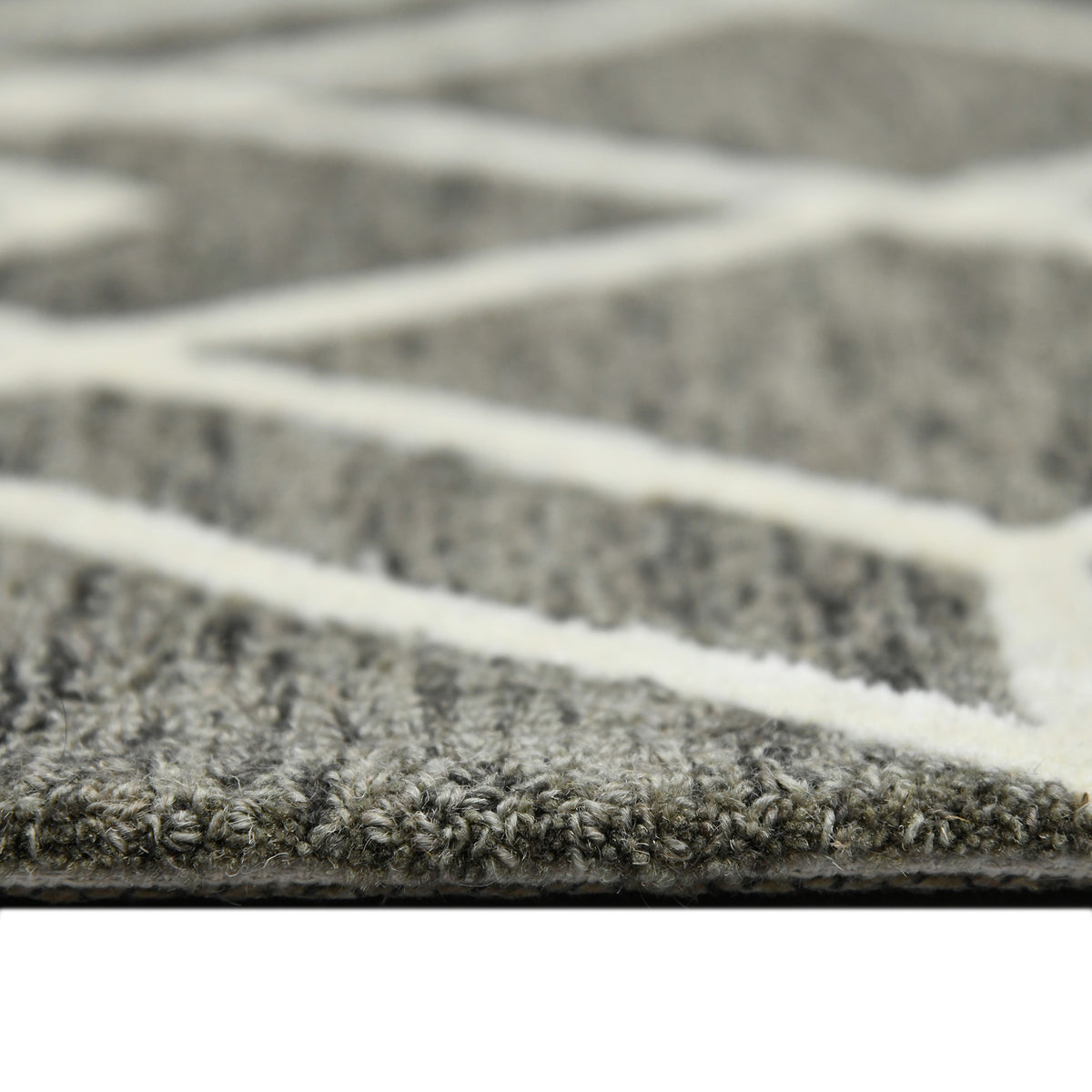 Amer Vista VIS-2 Khaki area rug - profile view