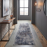 Amer Vermont VRM-2 Gray / Orange area rug - lifestyle view