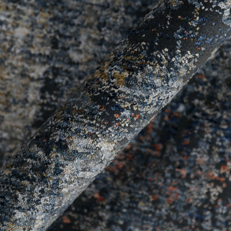 Amer Vermont VRM-2 Gray / Orange area rug - color swatch view