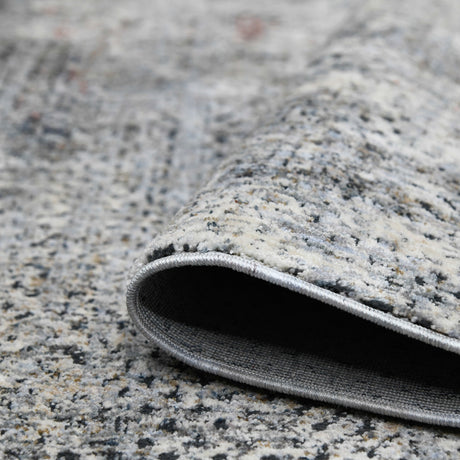 Amer Vermont VRM-4 Gray area rug - rolled view