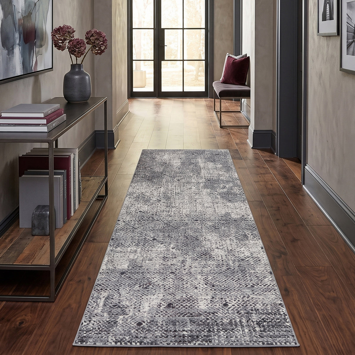 Amer Vermont VRM-4 Gray area rug - lifestyle view