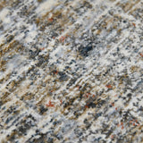 Amer Vermont VRM-5 Gray / Orange area rug - close-up view