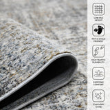 Amer Vermont VRM-5 Gray / Orange area rug - infographic view
