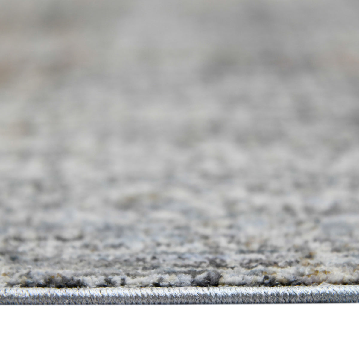 Amer Vermont VRM-5 Gray / Orange area rug - profile view