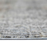 Amer Vermont VRM-5 Gray / Orange area rug - profile view