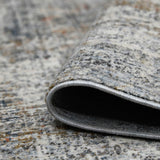 Amer Vermont VRM-5 Gray / Orange area rug - rolled view