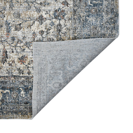 Amer Vermont VRM-6 Ivory / Gray area rug - back view