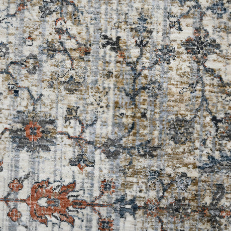 Amer Vermont VRM-6 Ivory / Gray area rug - color swatch view