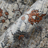 Amer Vermont VRM-6 Ivory / Gray area rug - color swatch view