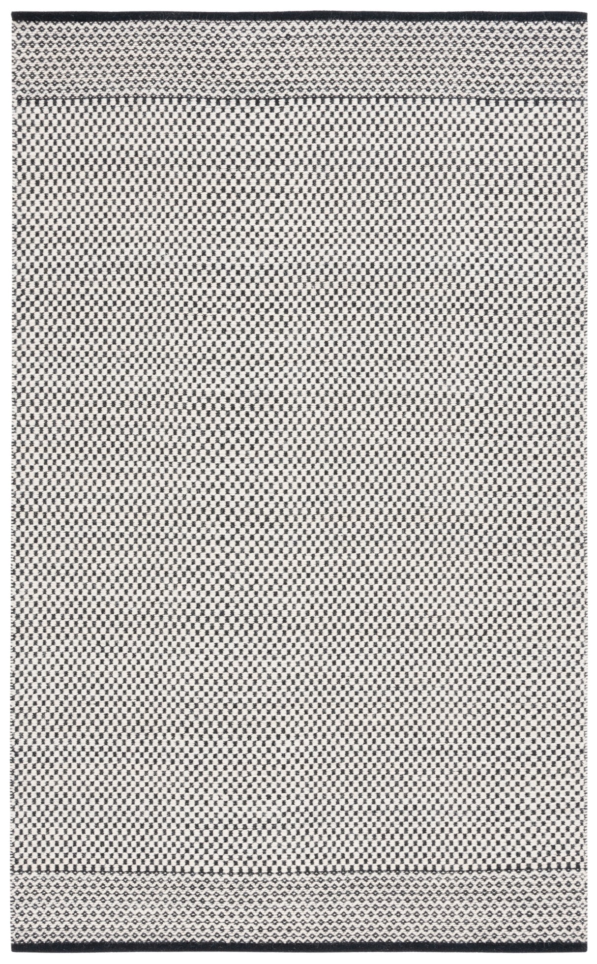 Safavieh Vermont Vrm906Z Black/Ivory Rug.