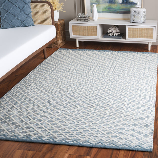 Safavieh Vermont Vrm908M Blue/Ivory Rug.