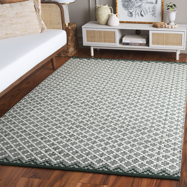 Safavieh Vermont Vrm908Y Green/Ivory Rug.