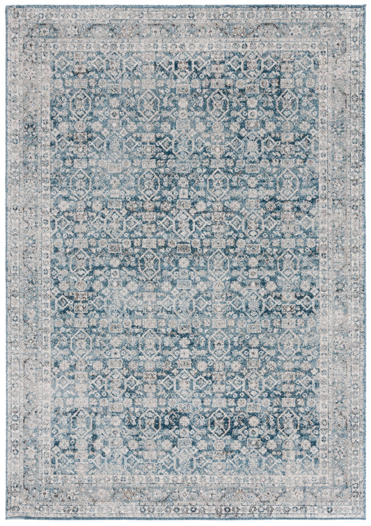 Safavieh Vintage Tabriz Vta202M Blue/Grey Area Rug