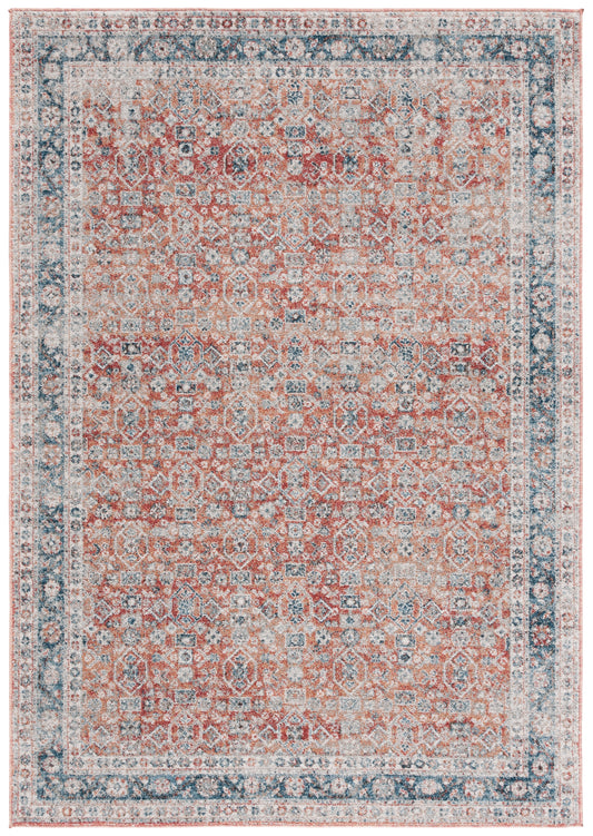 Safavieh Vintage Tabriz Vta202P Rust/Blue Area Rug