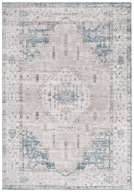 Safavieh Vintage Tabriz Vta204G Grey/Blue Area Rug