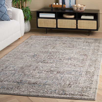 Safavieh Vintage Tabriz Vta208F Grey/Blue Area Rug