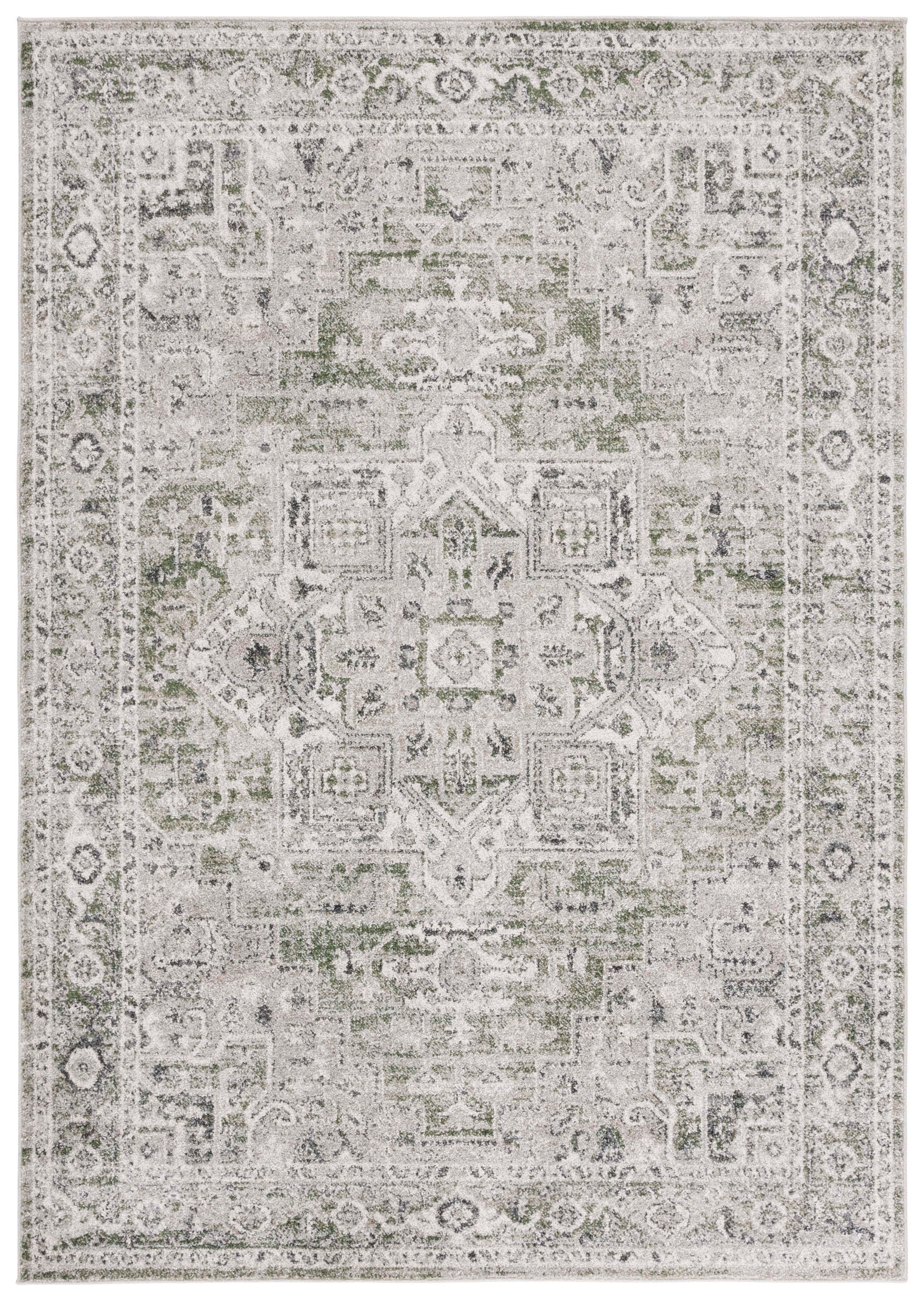 Safavieh Vintage Tabriz Vta208G Grey/Green Area Rug