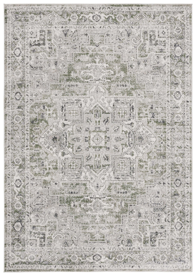 Safavieh Vintage Tabriz Vta208G Grey/Green Rug.