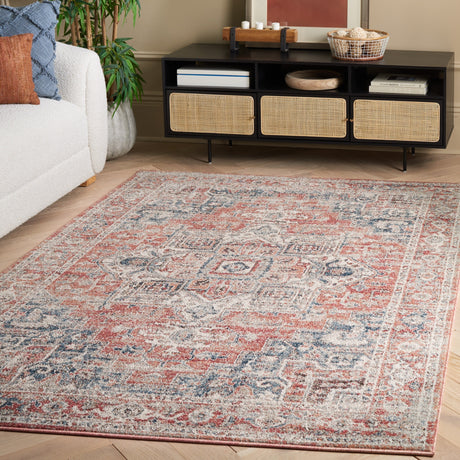 Safavieh Vintage Tabriz Vta208P Rust/Blue Rug.