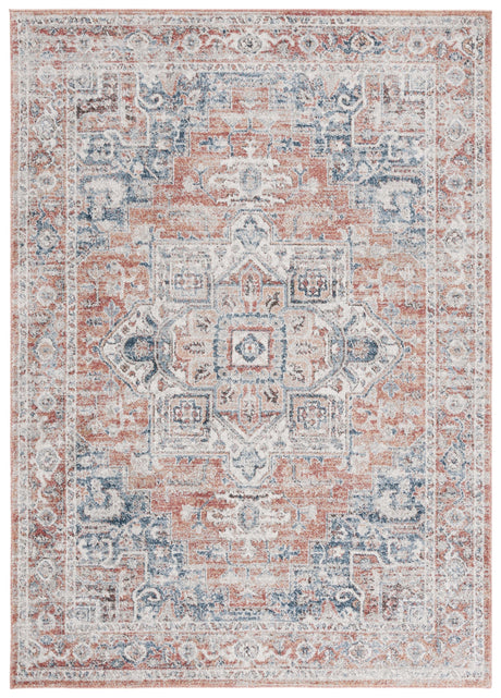 Safavieh Vintage Tabriz Vta208P Rust/Blue Rug.