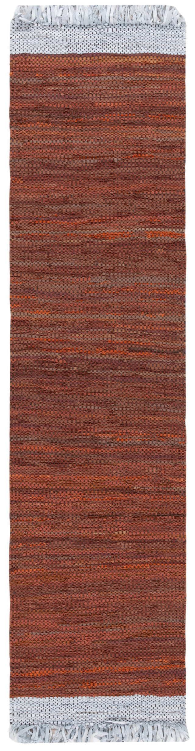 Safavieh Vintage Leather Vtl310P Light Grey/Rust Rug.