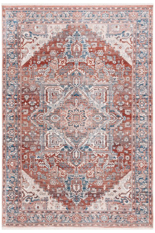 Safavieh Vintage Persian Vtp426P Rust/Navy Area Rug