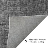 Dalyn Voyage VY1 Transitional Machine Made Charcoal Rug
