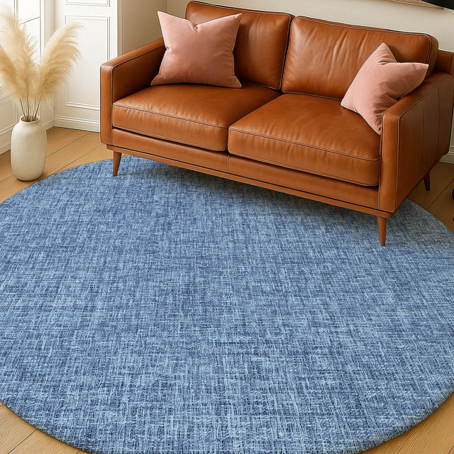 Dalyn Voyage VY1 Transitional Machine Made Navy Rug