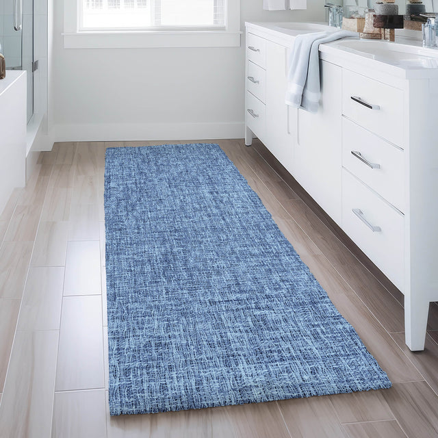 Dalyn Voyage VY1 Transitional Machine Made Navy Rug