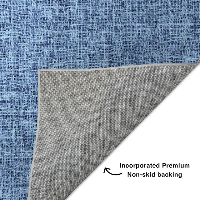 Dalyn Voyage VY1 Transitional Machine Made Navy Rug