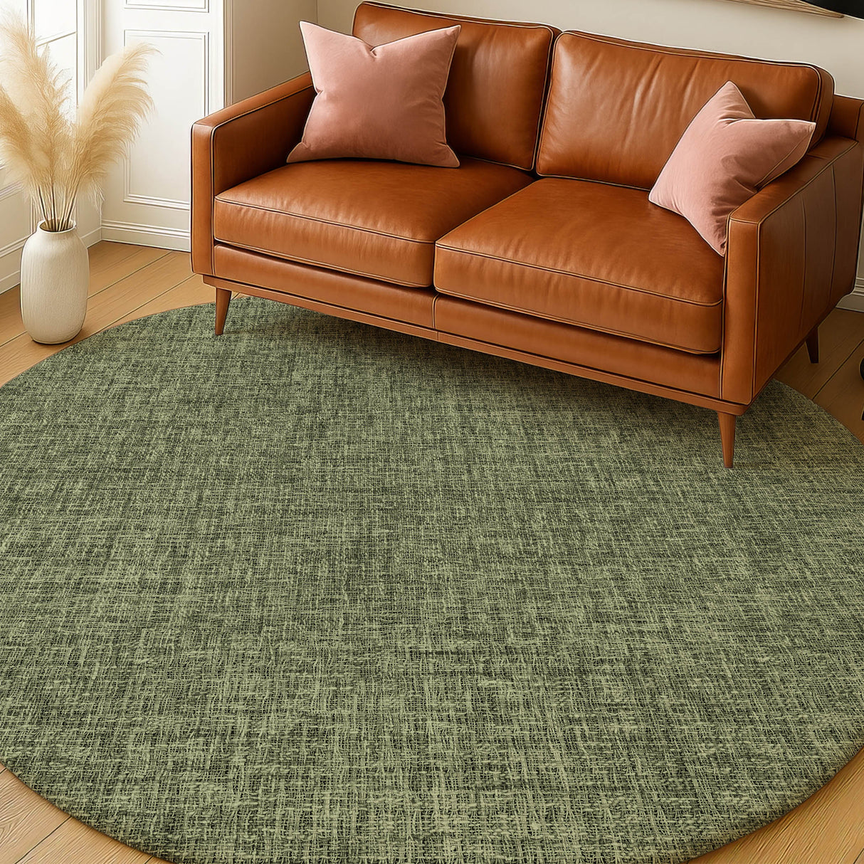 Dalyn Voyage VY1 Transitional Machine Made Olive Rug