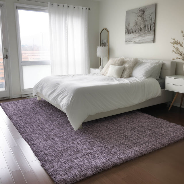Dalyn Voyage VY1 Transitional Machine Made Plum Rug