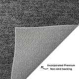 Dalyn Voyage VY2 Transitional Machine Made Charcoal Rug