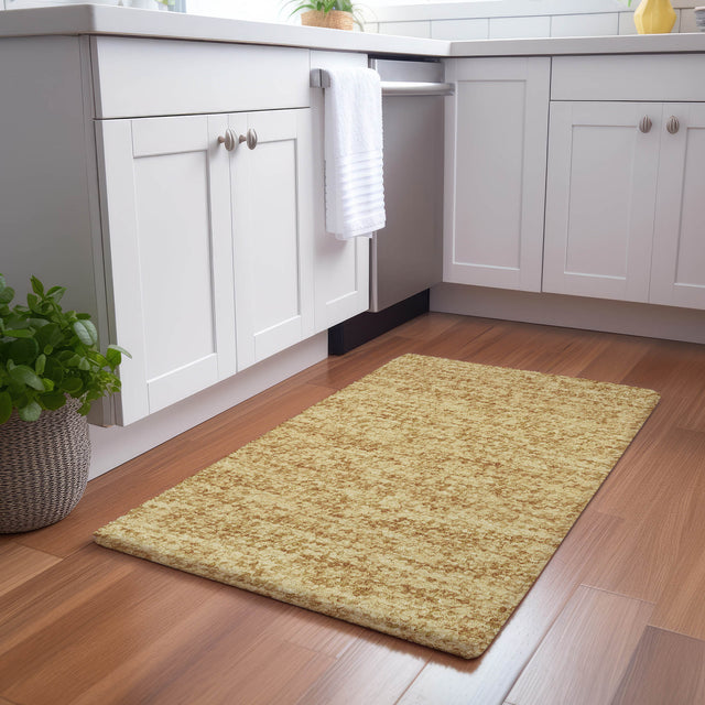 Dalyn Voyage VY2 Transitional Machine Made Gold Rug