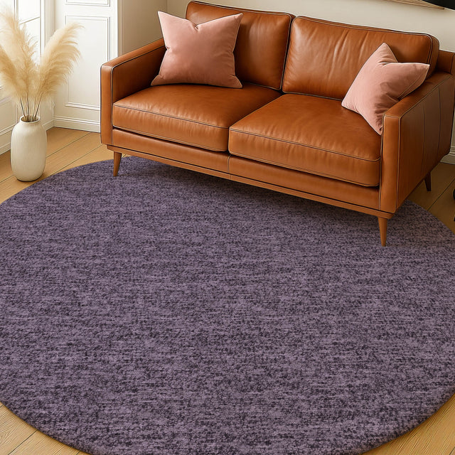 Dalyn Voyage VY2 Transitional Machine Made Plum Rug