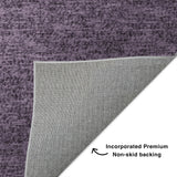 Dalyn Voyage VY2 Transitional Machine Made Plum Rug
