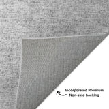 Dalyn Voyage VY2 Transitional Machine Made Silver Rug