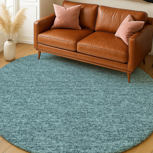 Dalyn Voyage VY2 Transitional Machine Made Teal Rug
