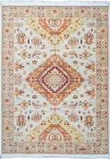 Dynamic Rugs Wade 18602 Power Loomed Transitional Taupe/Rust/Multi Rug
